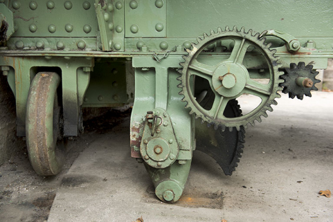 Détail du système de calage du pont. © Région Bourgogne-Franche-Comté, Inventaire du patrimoine