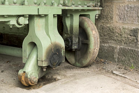 Système de calage levé (côté amont). © Région Bourgogne-Franche-Comté, Inventaire du patrimoine