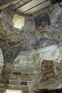 Intérieur du donjon. © Région Bourgogne-Franche-Comté, Inventaire du patrimoine