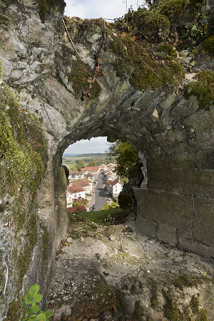 Vue sur le village depuis la tour est.  © Région Bourgogne-Franche-Comté, Inventaire du patrimoine