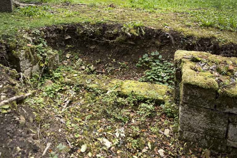 Détail de maçonnerie autour de la tour est.  © Région Bourgogne-Franche-Comté, Inventaire du patrimoine