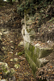 Vestiges. Détail de maçonnerie. © Région Bourgogne-Franche-Comté, Inventaire du patrimoine