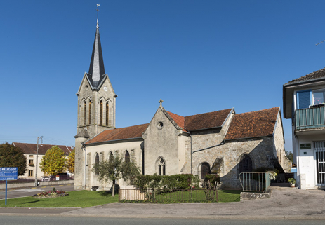 Vue d'ensemble sud-est.  © Région Bourgogne-Franche-Comté, Inventaire du patrimoine