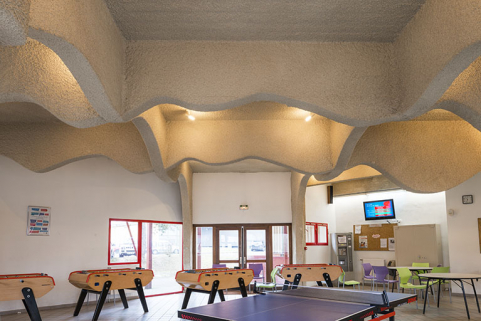 Détail de vue intérieure du foyer. © Région Bourgogne-Franche-Comté, Inventaire du patrimoine