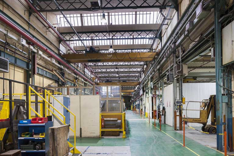 Hall central. Vue axiale. © Région Bourgogne-Franche-Comté, Inventaire du patrimoine