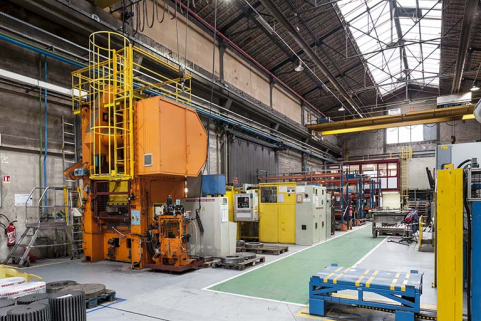 Partie est de l'atelier de tôlerie (ancien hall d'expédition). © Région Bourgogne-Franche-Comté, Inventaire du patrimoine