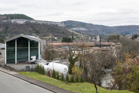 Vue d'ensemble depuis l'ouest. © Région Bourgogne-Franche-Comté, Inventaire du patrimoine