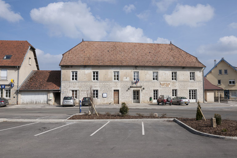 Vue d'ensemble depuis le sud. © Région Bourgogne-Franche-Comté, Inventaire du patrimoine