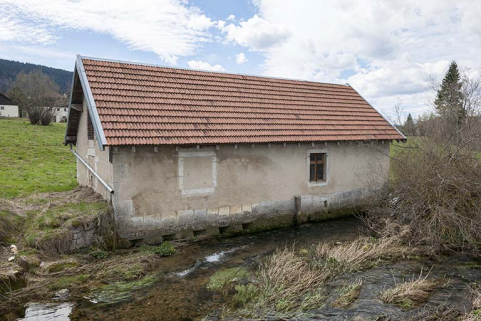 Ancienne forge. Façade nord. © Région Bourgogne-Franche-Comté, Inventaire du patrimoine