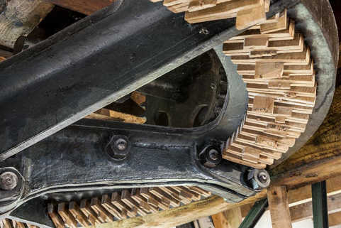 Détail du rouet. © Région Bourgogne-Franche-Comté, Inventaire du patrimoine