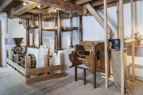 Rez-de-chaussée. Beffroi des meules. © Région Bourgogne-Franche-Comté, Inventaire du patrimoine