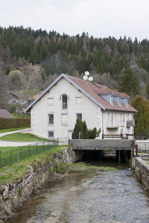 Vue d'ensemble depuis l'amont. © Région Bourgogne-Franche-Comté, Inventaire du patrimoine