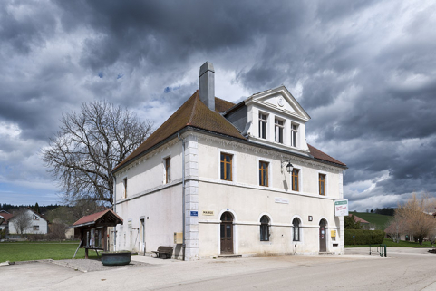 Vue d'ensemble depuis le sud. © Région Bourgogne-Franche-Comté, Inventaire du patrimoine
