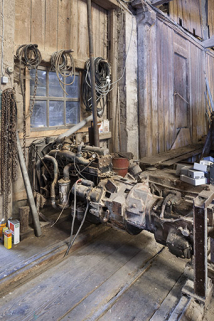 Moteur auxiliaire Saviem. © Région Bourgogne-Franche-Comté, Inventaire du patrimoine