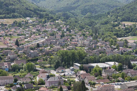Vue d'ensemble depuis le nord-ouest. © Région Bourgogne-Franche-Comté, Inventaire du patrimoine