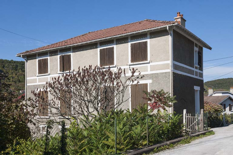 Façade postérieure d'une maison de célibataires. © Région Bourgogne-Franche-Comté, Inventaire du patrimoine
