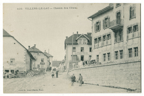 420. Villers-le-Lac - Chemin des Côtes, 1er quart 20e siècle. © Région Bourgogne-Franche-Comté, Inventaire du patrimoine 420. Villers-le-Lac - Chemin des Côtes, 1er quart 20e siècle. © Région Bourgogne-Franche-Comté, Inventaire du patrimoine