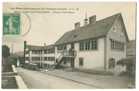 La fabrique d'ébauches Parrenin, à Villers-le-Lac, 1er quart 20e siècle. © Région Bourgogne-Franche-Comté, Inventaire du patrimoine La fabrique d'ébauches Parrenin, à Villers-le-Lac, 1er quart 20e siècle. © Région Bourgogne-Franche-Comté, Inventaire du patrimoine