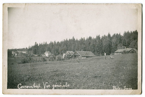 Cernembert. Vue générale, 2e quart 20e siècle. © Région Bourgogne-Franche-Comté, Inventaire du patrimoine Cernembert. Vue générale, 2e quart 20e siècle. © Région Bourgogne-Franche-Comté, Inventaire du patrimoine