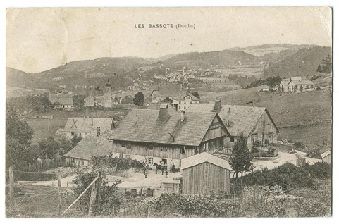 Les Bassots (Doubs), 1er quart 20e siècle. © Région Bourgogne-Franche-Comté, Inventaire du patrimoine Les Bassots (Doubs), 1er quart 20e siècle. © Région Bourgogne-Franche-Comté, Inventaire du patrimoine