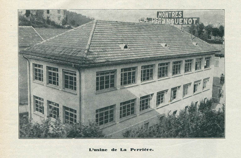 L'usine de La Perrière [vue plongeante, depuis le sud-ouest], 1933. © Région Bourgogne-Franche-Comté, Inventaire du patrimoine