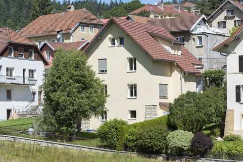 Façades postérieure et latérale gauche. © Région Bourgogne-Franche-Comté, Inventaire du patrimoine Façades postérieure et latérale gauche. © Région Bourgogne-Franche-Comté, Inventaire du patrimoine