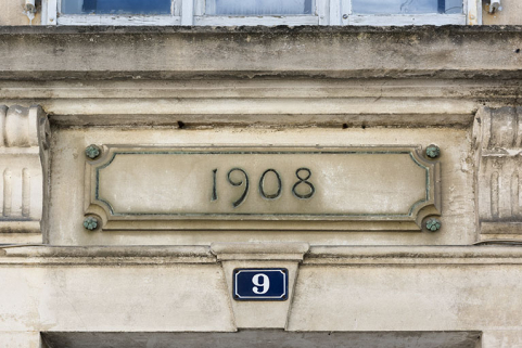 Maison : date portée sur la façade antérieure. © Région Bourgogne-Franche-Comté, Inventaire du patrimoine Maison : date portée sur la façade antérieure. © Région Bourgogne-Franche-Comté, Inventaire du patrimoine