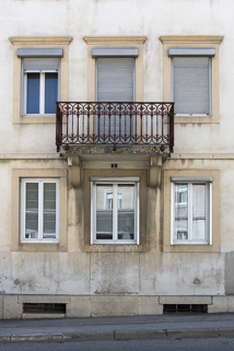 Façade antérieure : travées centrales. © Région Bourgogne-Franche-Comté, Inventaire du patrimoine