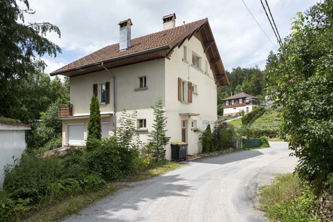 Façades antérieure et latérale gauche. © Région Bourgogne-Franche-Comté, Inventaire du patrimoine