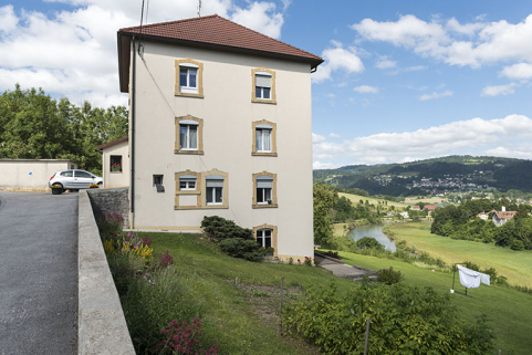 Façade latérale droite. © Région Bourgogne-Franche-Comté, Inventaire du patrimoine
