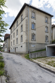Façades antérieure et latérale droite. © Région Bourgogne-Franche-Comté, Inventaire du patrimoine