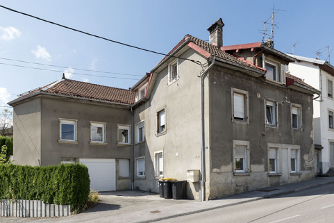 Façades antérieure et latérale gauche. © Région Bourgogne-Franche-Comté, Inventaire du patrimoine