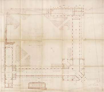 Internat de l’école nationale d’horlogerie de Besançon. Rez-de-chaussée, 7 novembre 1938. © Région Bourgogne-Franche-Comté, Inventaire du patrimoine Internat de l’école nationale d’horlogerie de Besançon. Rez-de-chaussée, 7 novembre 1938. © Région Bourgogne-Franche-Comté, Inventaire du patrimoine