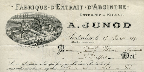 Papier à en-tête, s.d. [vers 1890]. © Région Bourgogne-Franche-Comté, Inventaire du patrimoine