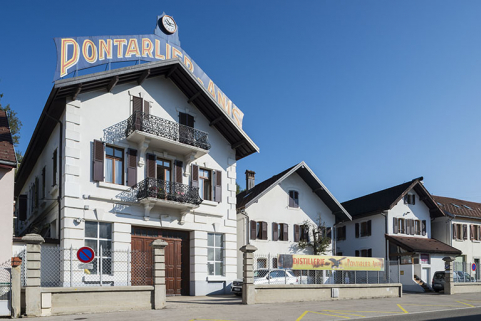 Vue d'ensemble depuis le sud-ouest. © Région Bourgogne-Franche-Comté, Inventaire du patrimoine