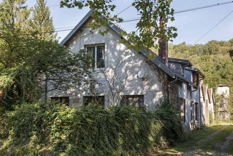 Bureau et magasin industriel. Vue depuis la route. © Région Bourgogne-Franche-Comté, Inventaire du patrimoine