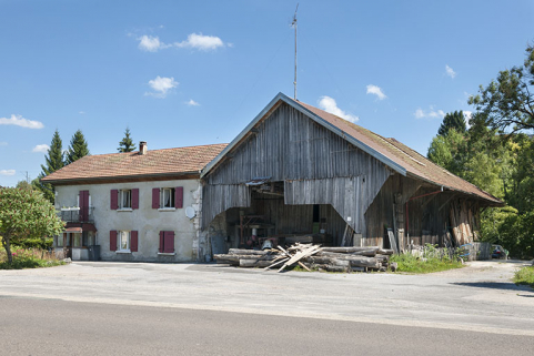 Vue d'ensemble depuis l'ouest. © Région Bourgogne-Franche-Comté, Inventaire du patrimoine
