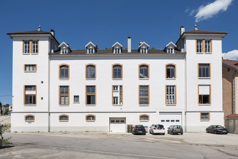 Façade postérieure. © Région Bourgogne-Franche-Comté, Inventaire du patrimoine