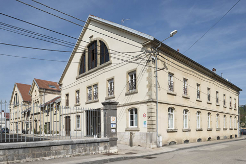 Pignons et façade sud des chais. © Région Bourgogne-Franche-Comté, Inventaire du patrimoine