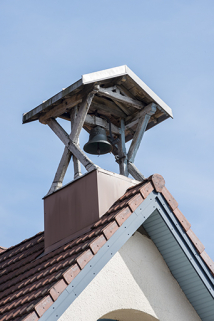 Bâtiment de distillerie. Campanile sur le corps central. © Région Bourgogne-Franche-Comté, Inventaire du patrimoine