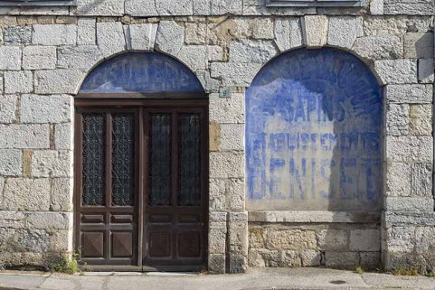 Détail de la façade ouest. © Région Bourgogne-Franche-Comté, Inventaire du patrimoine