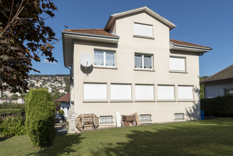 Façade postérieure. © Région Bourgogne-Franche-Comté, Inventaire du patrimoine Façade postérieure. © Région Bourgogne-Franche-Comté, Inventaire du patrimoine