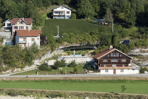 Vue d'ensemble, depuis le sud-est. © Région Bourgogne-Franche-Comté, Inventaire du patrimoine Vue d'ensemble, depuis le sud-est. © Région Bourgogne-Franche-Comté, Inventaire du patrimoine