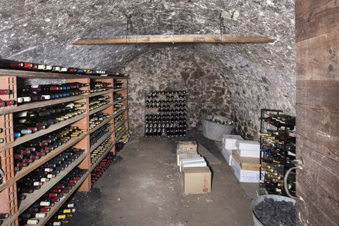 Deuxième étage de soubassement : cellier. © Région Bourgogne-Franche-Comté, Inventaire du patrimoine Deuxième étage de soubassement : cellier. © Région Bourgogne-Franche-Comté, Inventaire du patrimoine