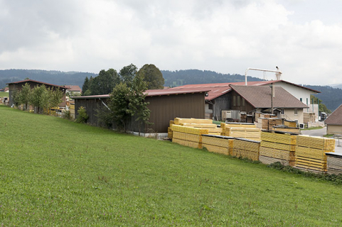 Vue d'ensemble du site, depuis l'ouest. © Région Bourgogne-Franche-Comté, Inventaire du patrimoine