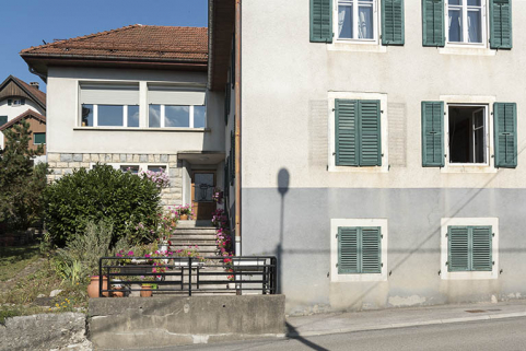 Façade antérieure de l'atelier de fabrication. © Région Bourgogne-Franche-Comté, Inventaire du patrimoine