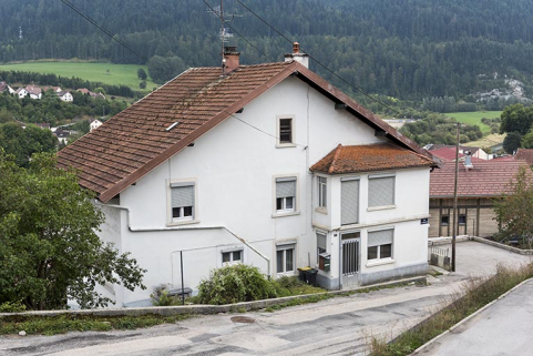 Façade antérieure, de trois quarts gauche. © Région Bourgogne-Franche-Comté, Inventaire du patrimoine