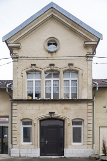Façade ouest du pavillon central. © Région Bourgogne-Franche-Comté, Inventaire du patrimoine