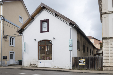 Pignon et façade nord. © Région Bourgogne-Franche-Comté, Inventaire du patrimoine