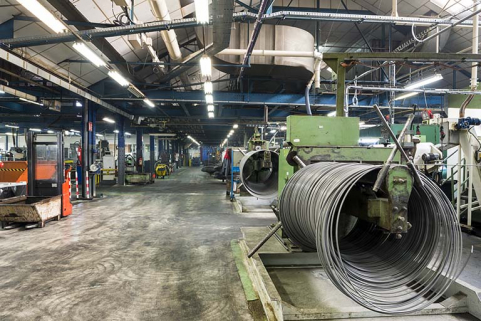 Intérieur d'un atelier de fabrication. © Région Bourgogne-Franche-Comté, Inventaire du patrimoine